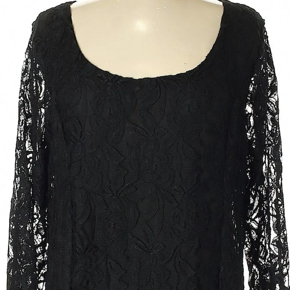 Black Lace Dress